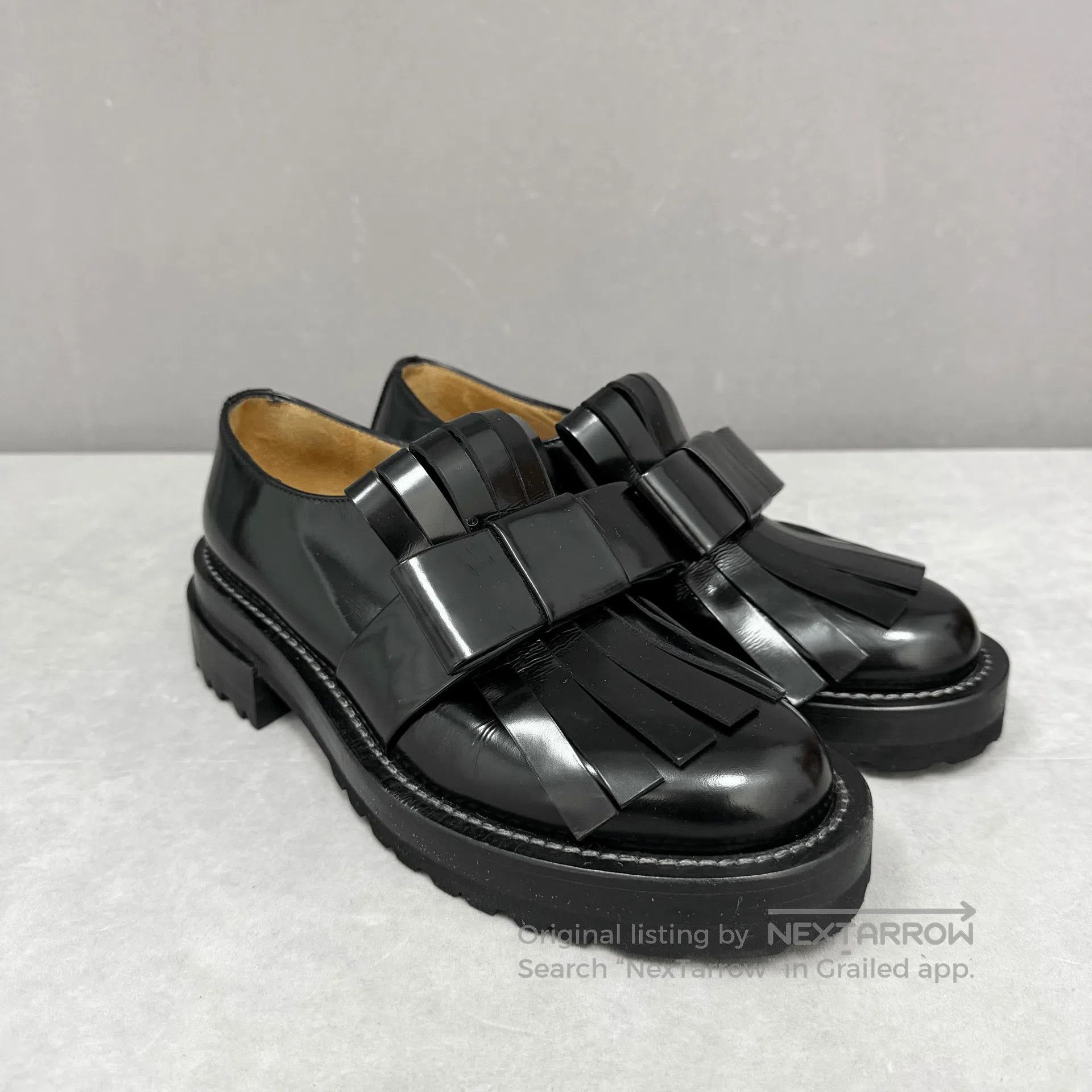 Marni Marni Bow Patent Leather Loafers. Size US 6 / IT 36 - 3 Thumbnail
