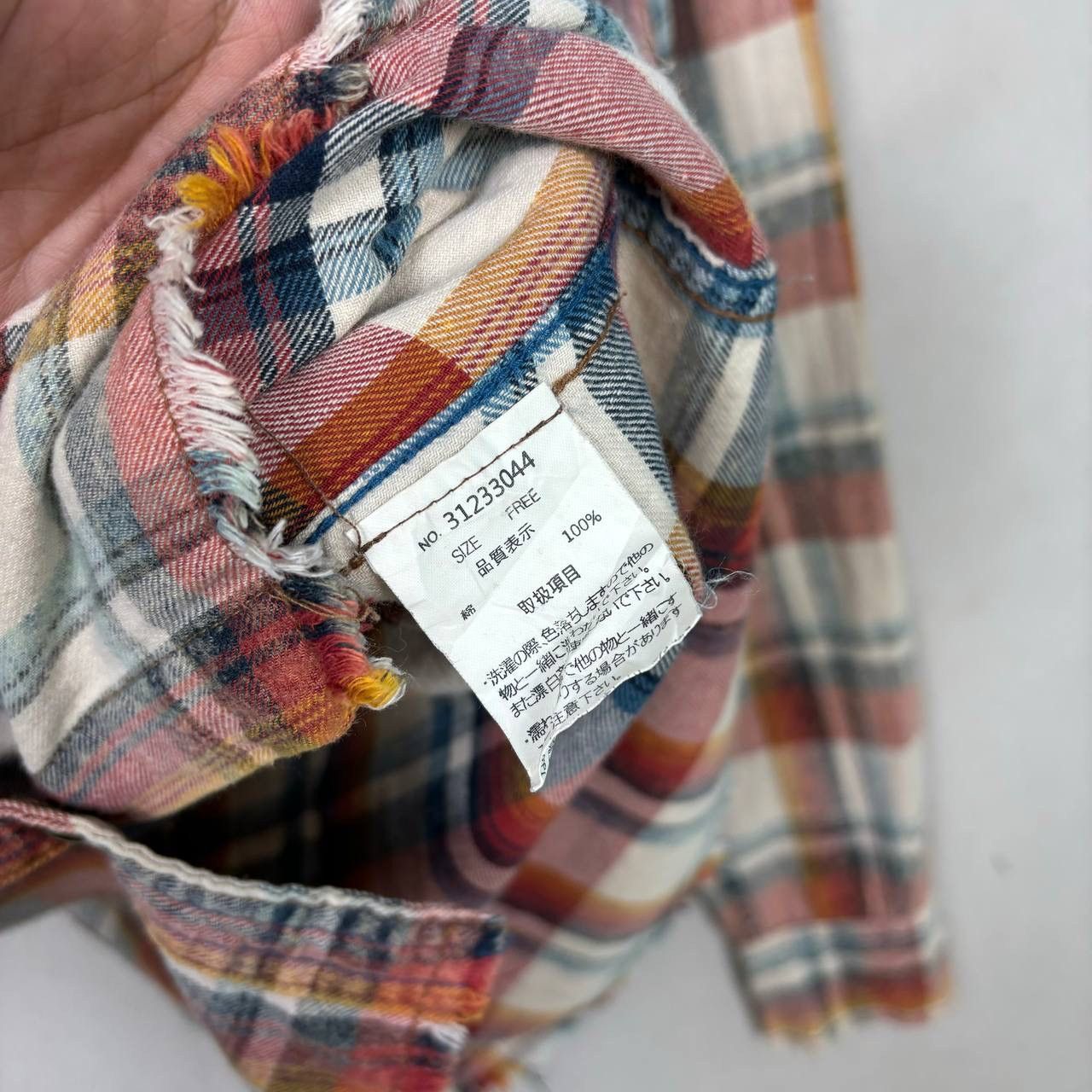 GOA GOA Japanese Brand Western Flannel Distressed Plaid Archive Size US S / EU 44-46 / 1 - 7 Thumbnail