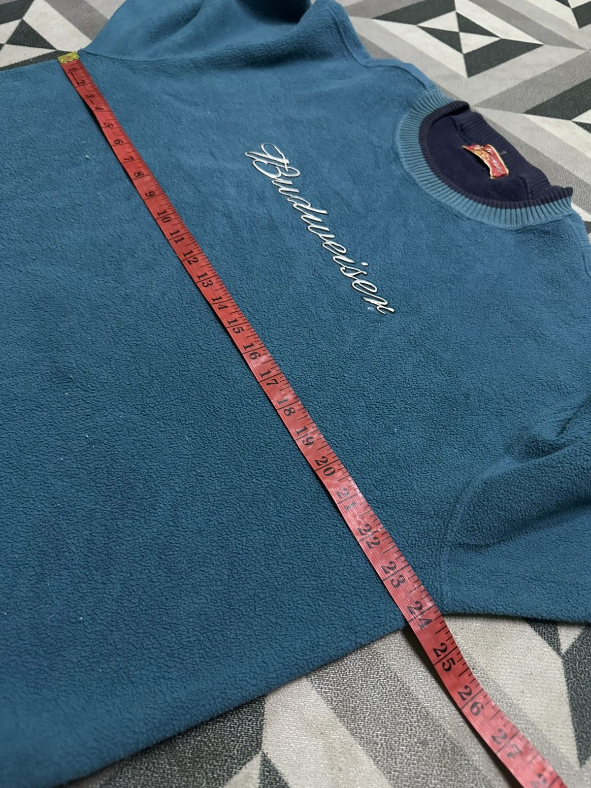 Budweiser Vintage Budweiser fleece sweatshirt Size US L / EU 52-54 / 3 - 7 Thumbnail