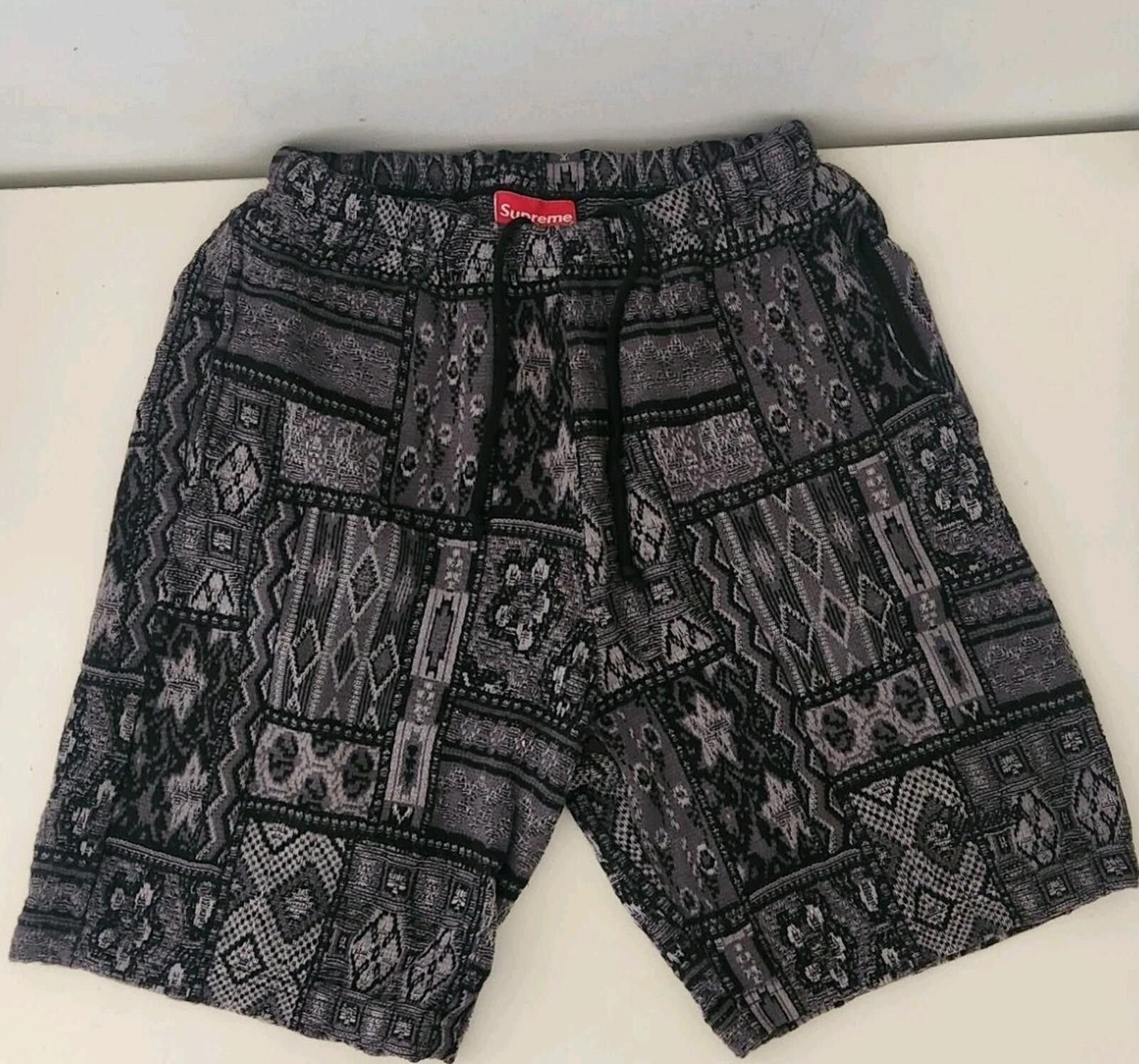 supreme patchwork knit shorts Mサイズ Supreme Supreme Patchwork Knit Shorts Multicolor | Grailed