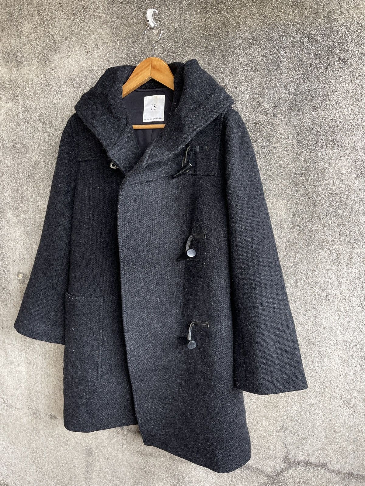 Issey Miyake Rare🔥Vtg SUNAO KUWAHARA ISSEY MIYAKE Wool Peacoat Size US M / EU 48-50 / 2 - 2 Thumbnail