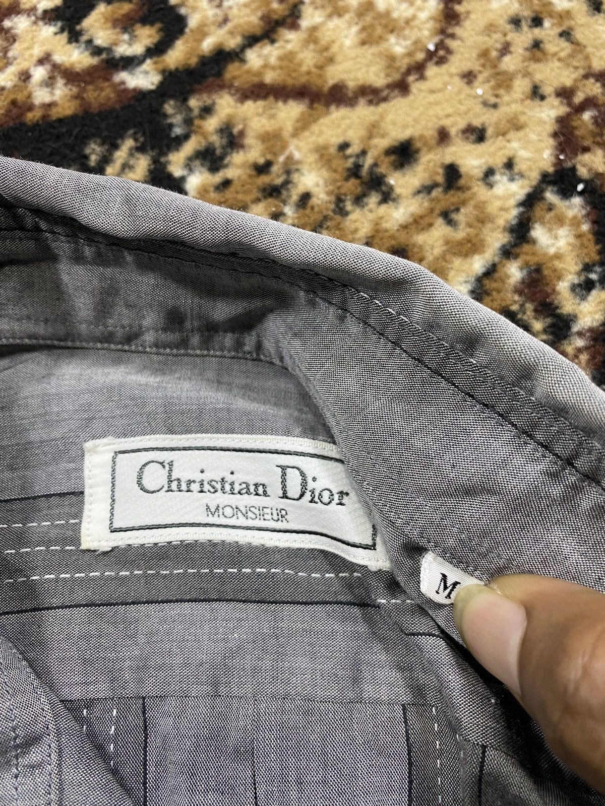 Christian Dior Monsieur Vintage Christian Dior Striped shirt Size US M / EU 48-50 / 2 - 6 Thumbnail
