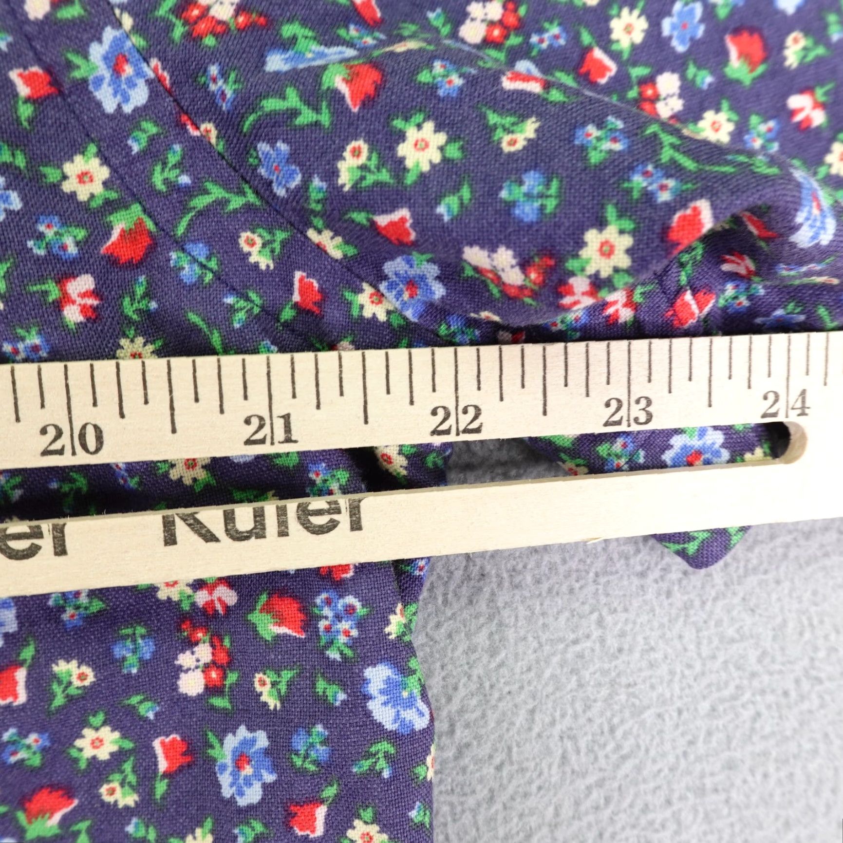 Ralph Lauren Ralph Lauren Shirt Mens Medium Blue Ditsy Floral Button-Up Pony Logo Flowers Size US M / EU 48-50 / 2 - 7 Thumbnail