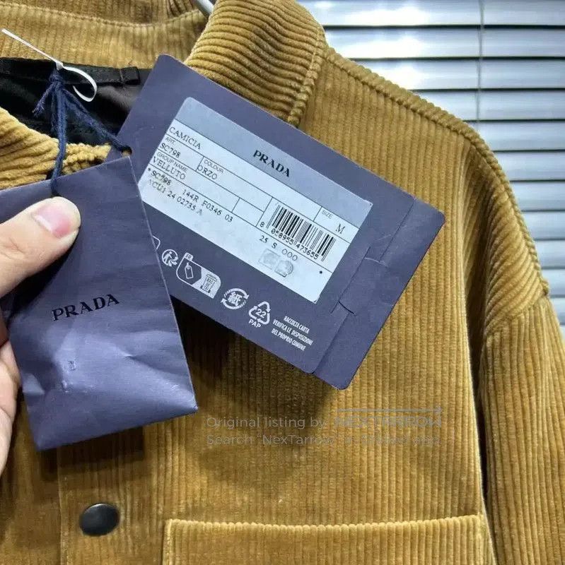 Prada Prada Winter Ginger Color Men's Outerwear. Size US M / EU 48-50 / 2 - 3 Thumbnail