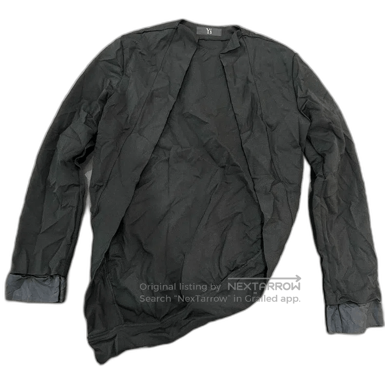Other Yohji Yamamoto Asymmetric Pleated Light Jacket Size US M / EU 48-50 / 2 - 1 Thumbnail