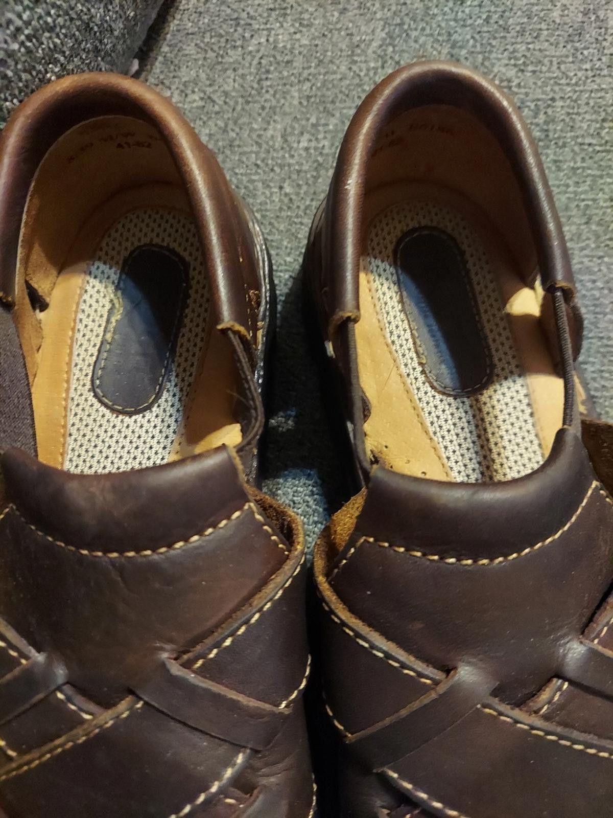 Born Born 90's Womens Brown Leather Fisherman Sandals Size 8 Size US 8 / IT 38 - 8 Thumbnail