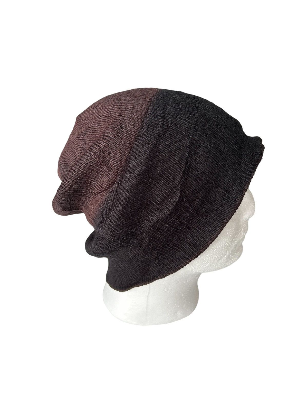 14th Addiction × Japanese Brand Punk Bondage Style Sunfaded Crazy Big Beanie Hats Size ONE SIZE - 2 Thumbnail