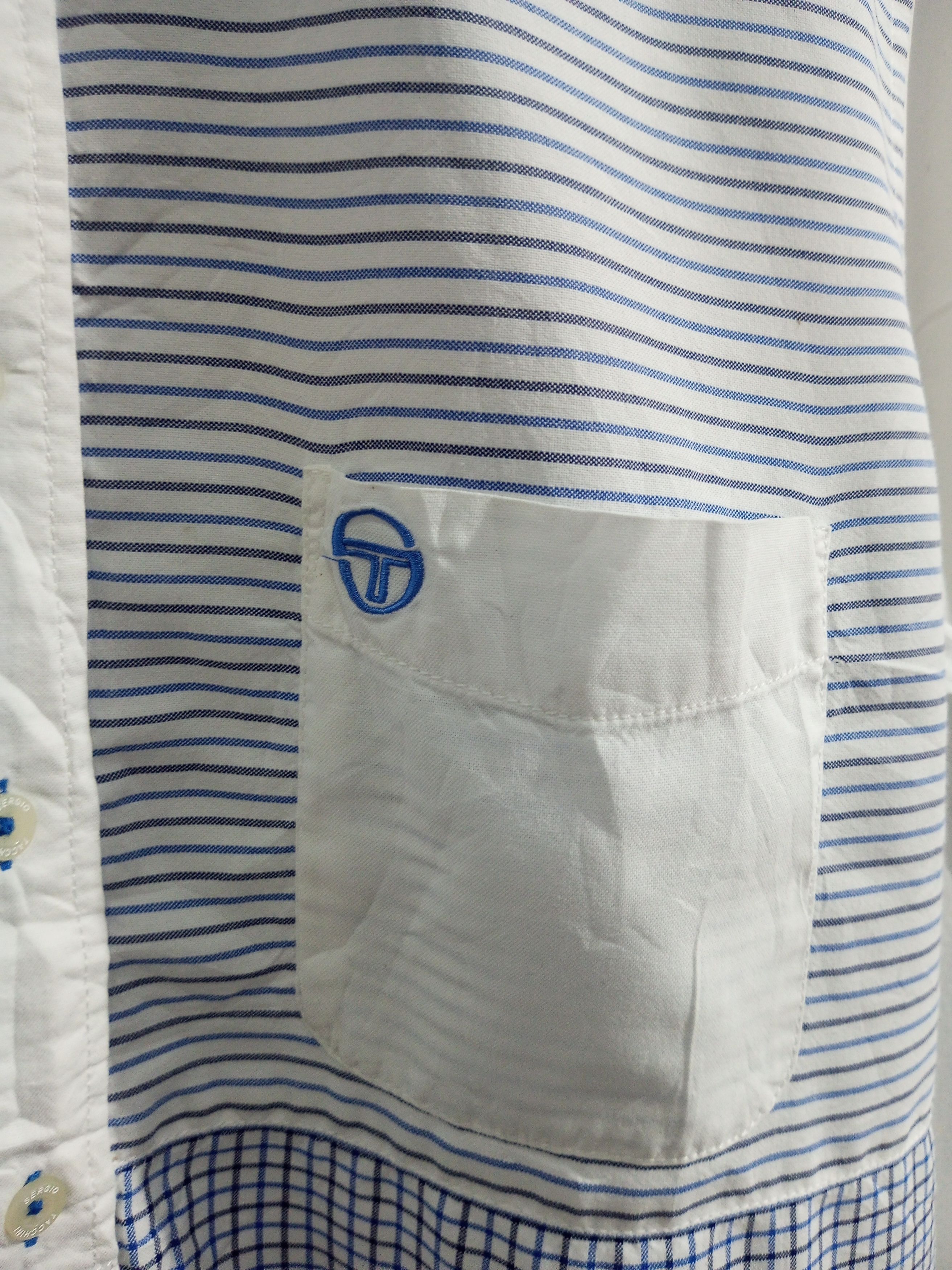 Sergio Tacchini Vintage sergio tacchini boxy shirt Size US L / EU 52-54 / 3 - 3 Thumbnail