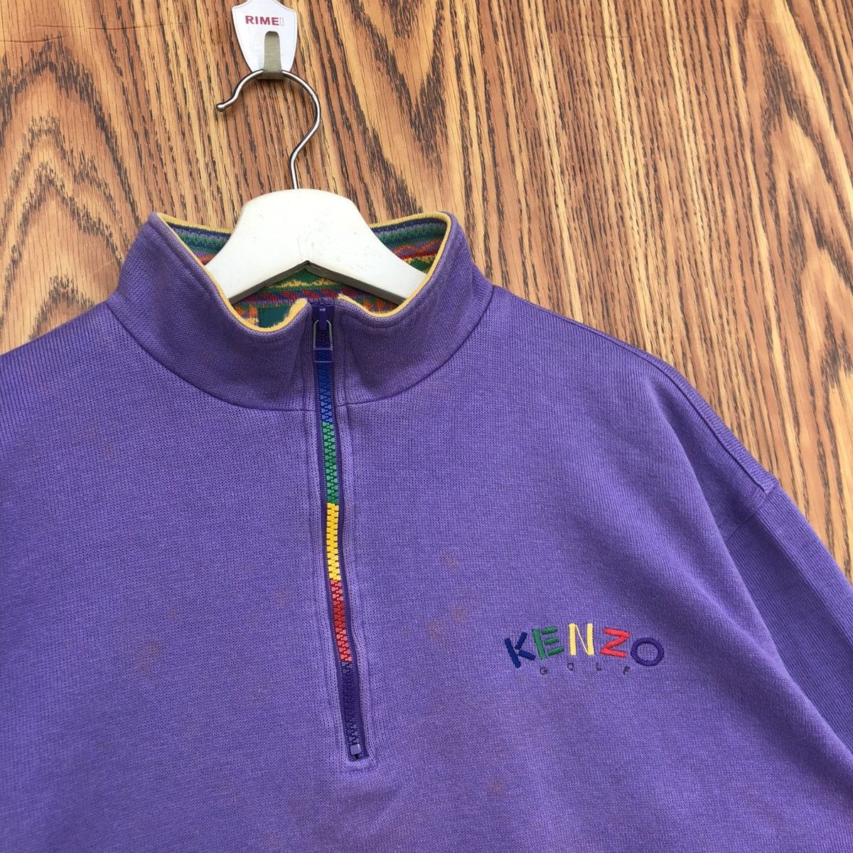 Kenzo Vintage Kenzo Golf Half Zipper Sweatshirt Pullover Size US M / EU 48-50 / 2 - 5 Thumbnail