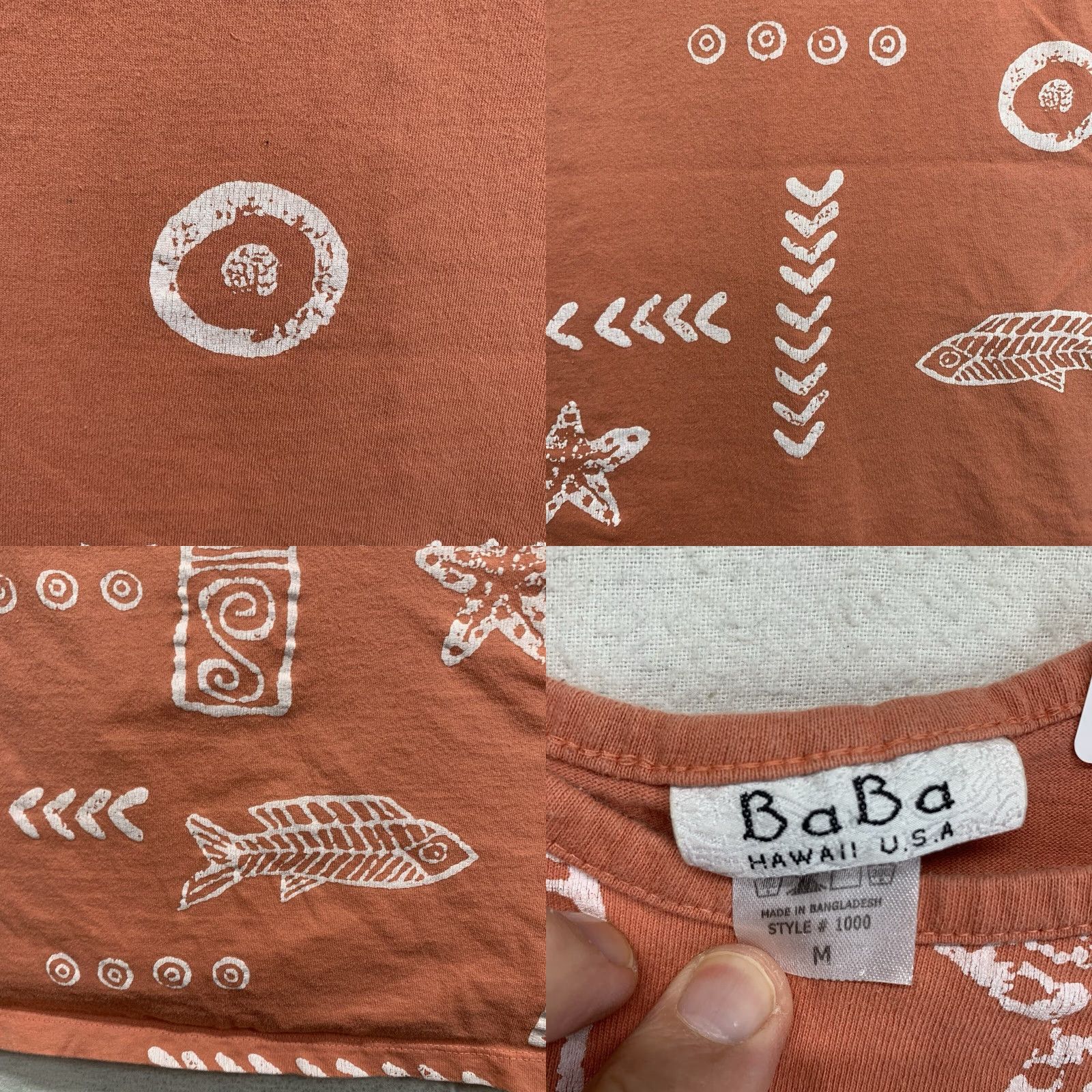 Vintage VINTAGE Baba Women's Tank Dress All Over Print Size Medium Boho Beach Festival Summer Cotton Size M / US 6-8 / IT 42-44 - 8 Thumbnail