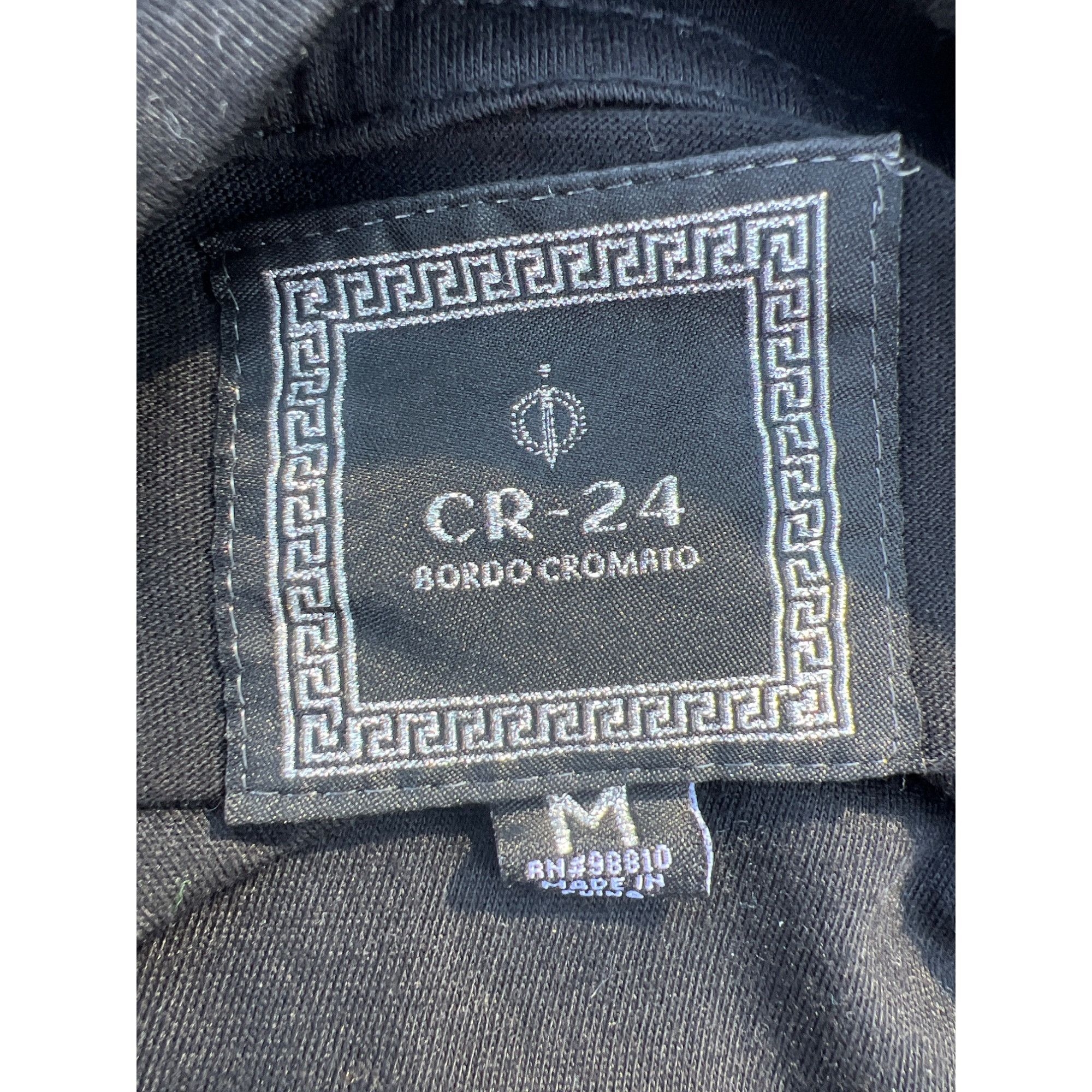 Other Bordo Cromato CR-24 Money Moves Black Gold Embossed Shirt Si Size US M / EU 48-50 / 2 - 5 Thumbnail