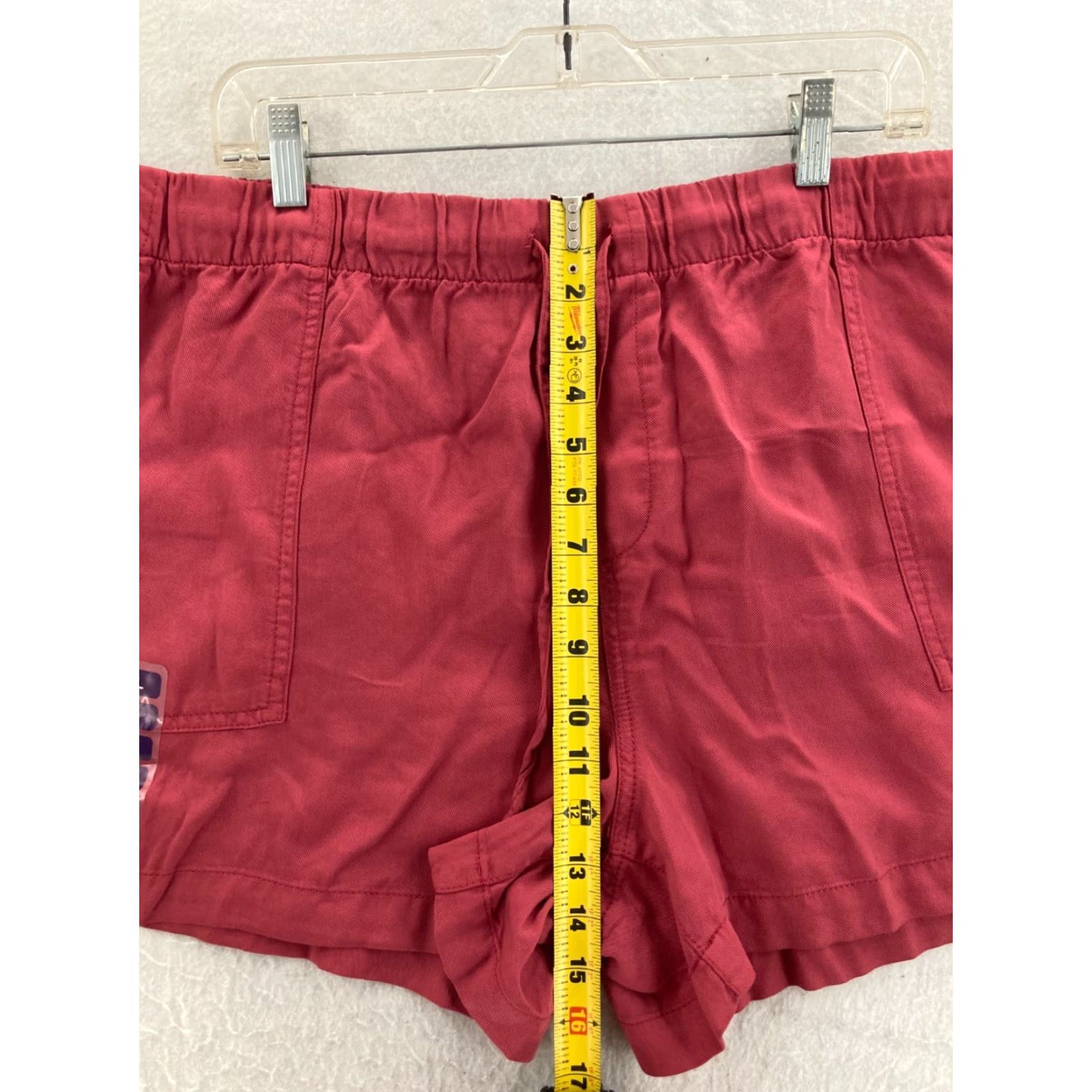 Gap Gap Women's Shorts 2XL Lyocell Pull-On Casual Activewear Summer Red Size 40" / US 18 - 4 Thumbnail
