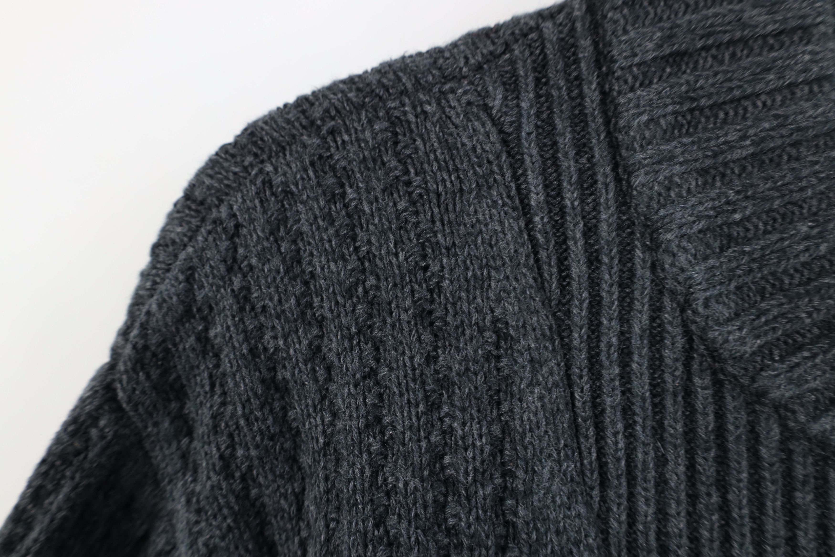 Eddie Bauer Vintage Eddie Bauer Heavy Cotton Ribbed Knit Henley Sweater Size US L / EU 52-54 / 3 - 5 Thumbnail