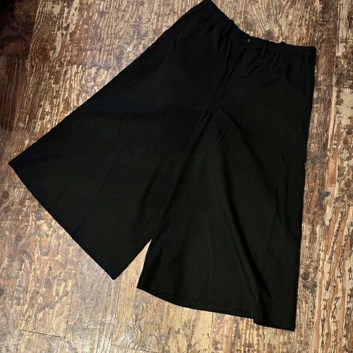Yohji Yamamoto Yohji Yamamoto POUR HOMME wool gabardine hakama pants Size US 33 - 1 Thumbnail