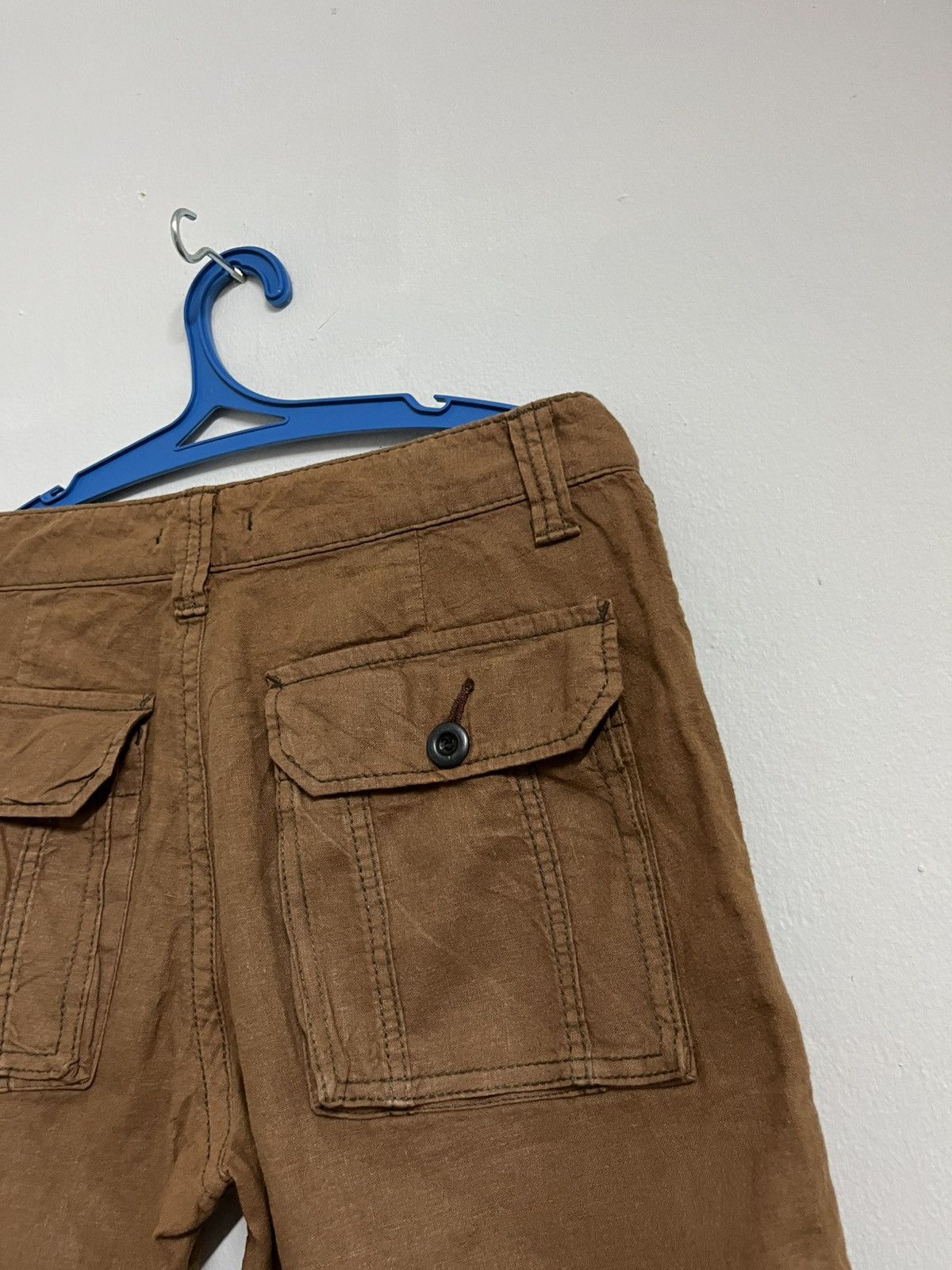 Japanese Brand 🔥 SURPLUS X BLUE WAY JAPANESE DESIGNER FLARE BUSHPANT DESIGN Size US 31 - 15 Thumbnail