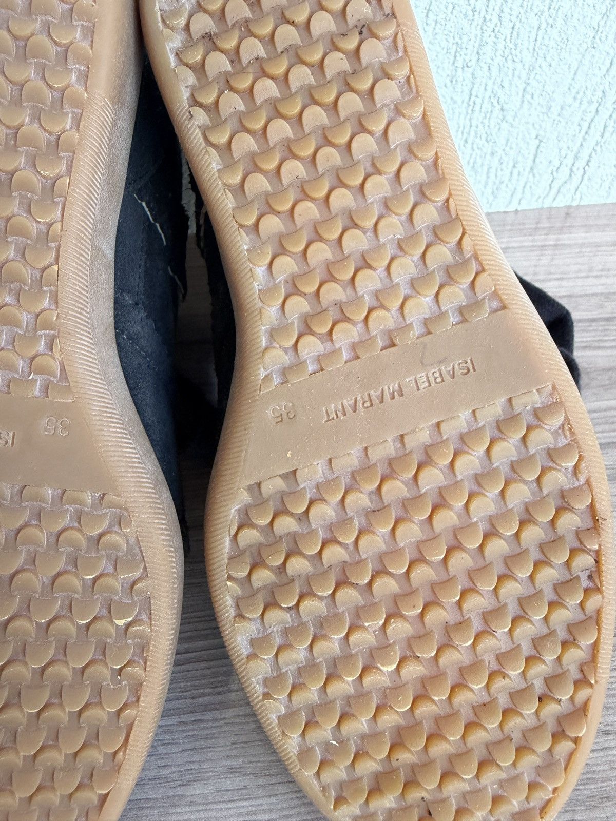 Isabel Marant Etoile Suede bobby wedge sneakers Size US 5 / IT 35 - 14 Thumbnail