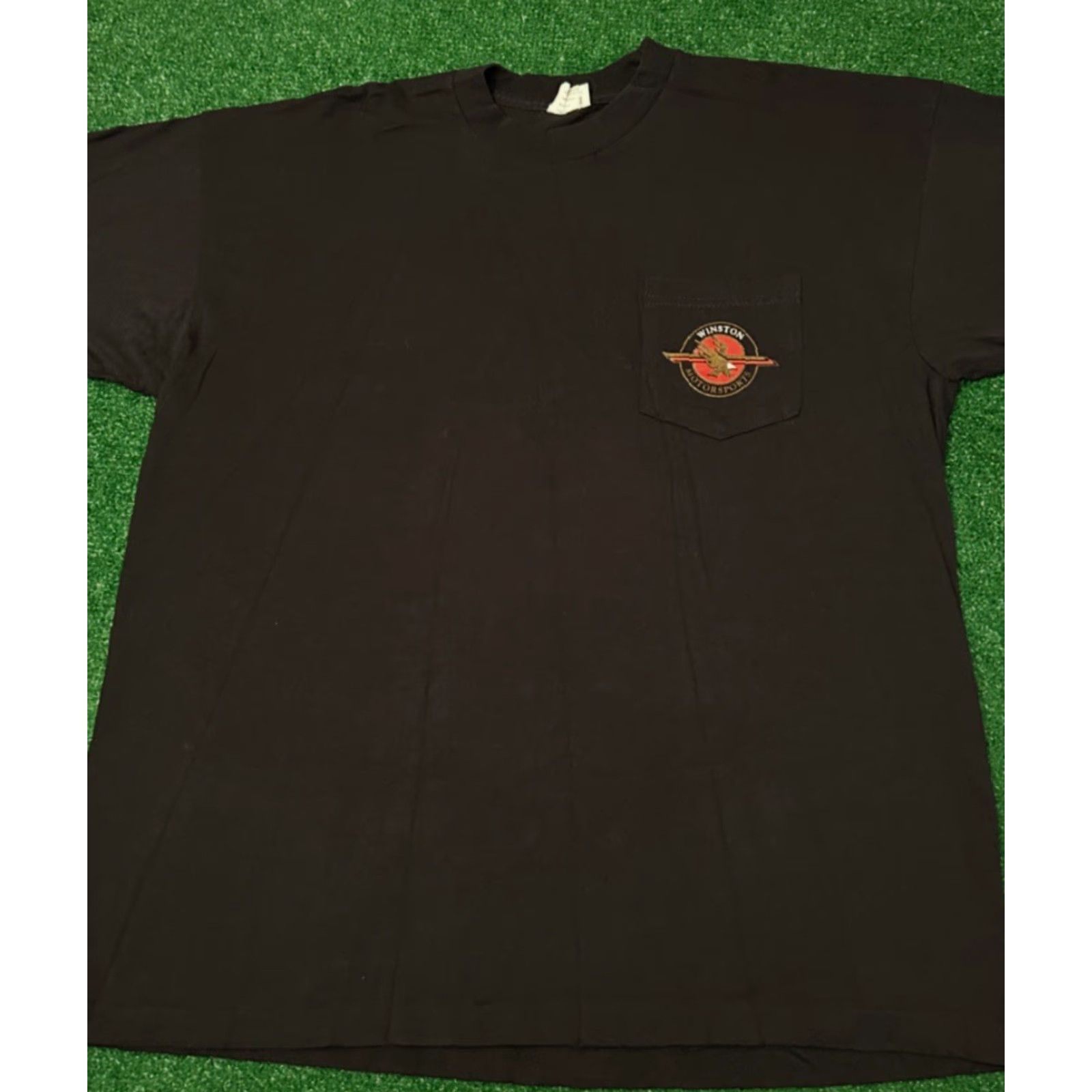 Vintage VINTAGE 90s Winston Drag Racing Motorsports VTG Shirt Mens XL Pocket Tee 1990s Size US XL / EU 56 / 4 - 2 Thumbnail