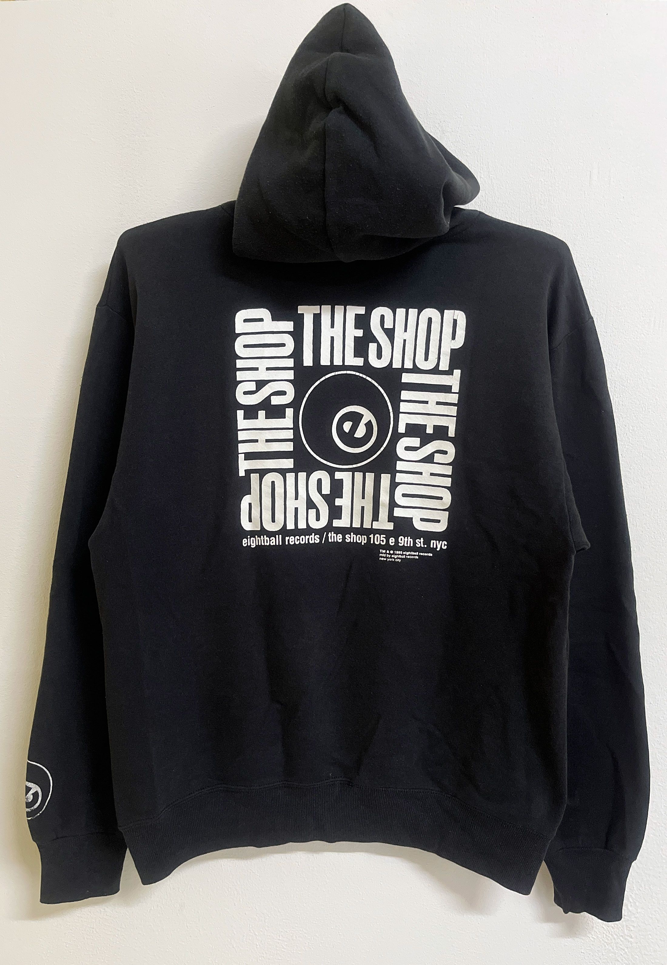 Individual Sentiments Vintage 90s Eight Ball Records Pull Over Hooded Size US M / EU 48-50 / 2 - 5 Thumbnail
