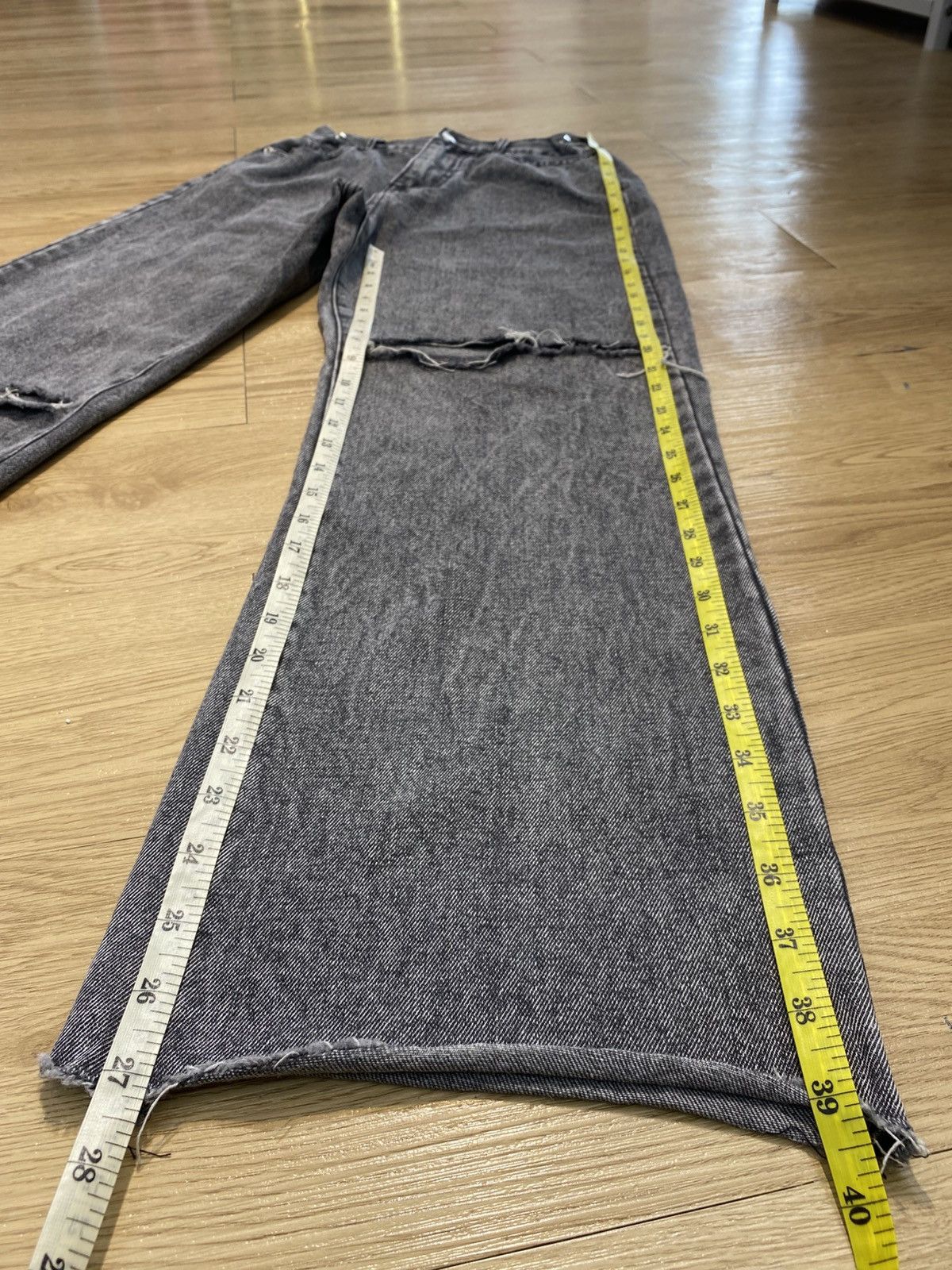 Japanese Brand Japanese Brand Ingni Baggy Style Ripped Jeans Size 28" / US 6 / IT 42 - 10 Thumbnail