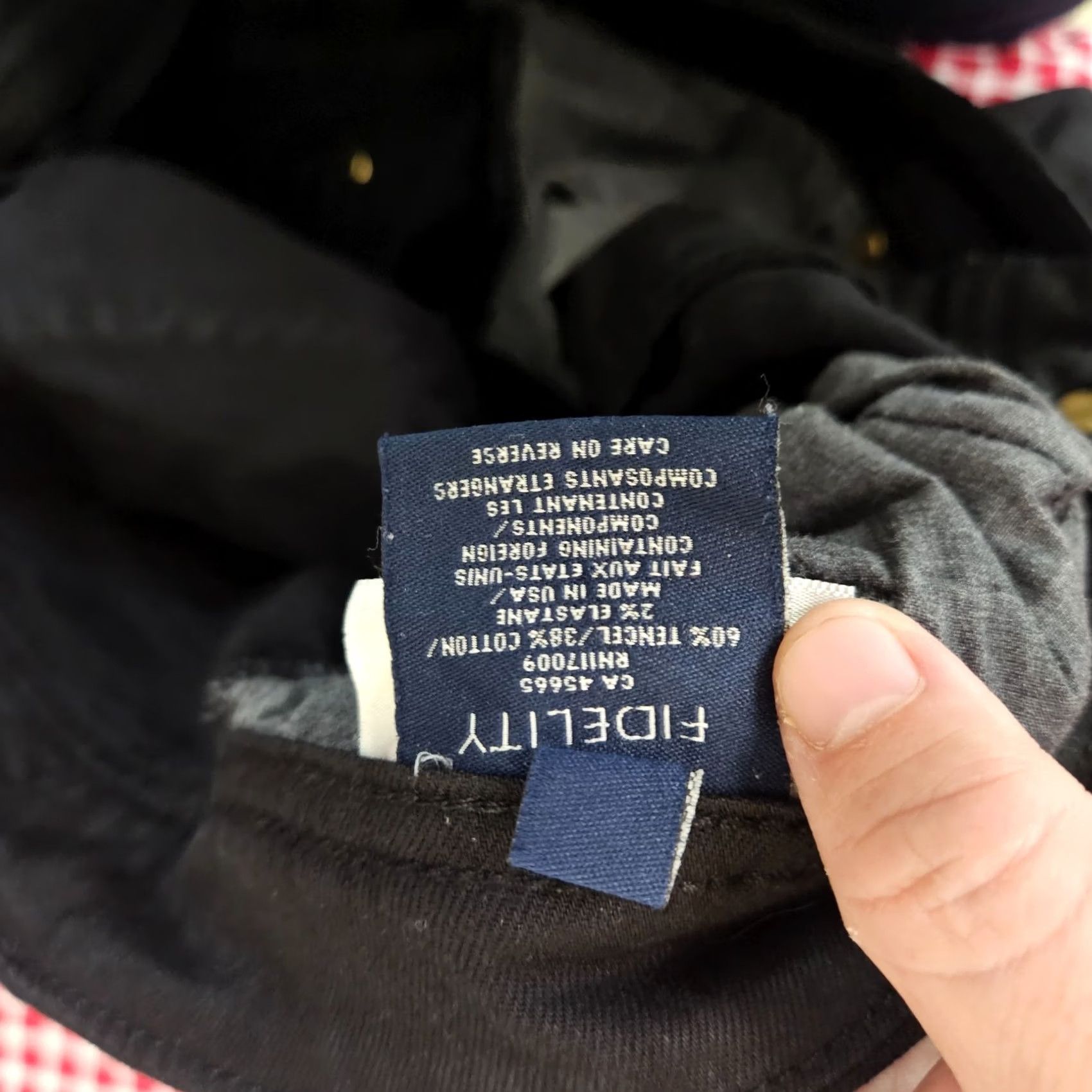 Vintage Fidelity Denim Jeans Men’s 32 Black Straight Regular Rise 5-Pocket Denim Cotton/Spandex Button Zip INSEAM 27 Size US 32 / EU 48 - 6 Thumbnail