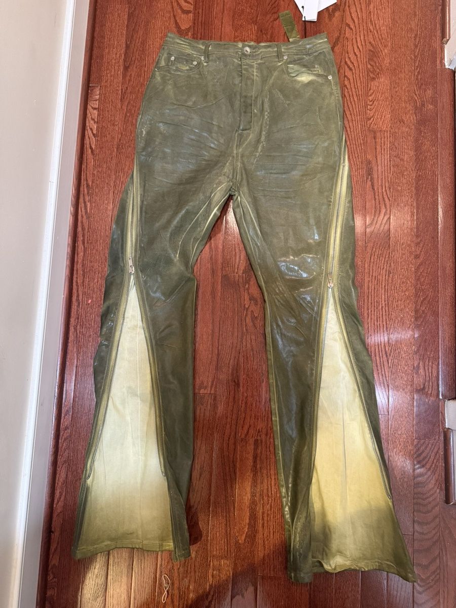 Rick Owens Rick Owen Bolan Banana Green Poterville Size US 36 / EU 52 - 4 Thumbnail