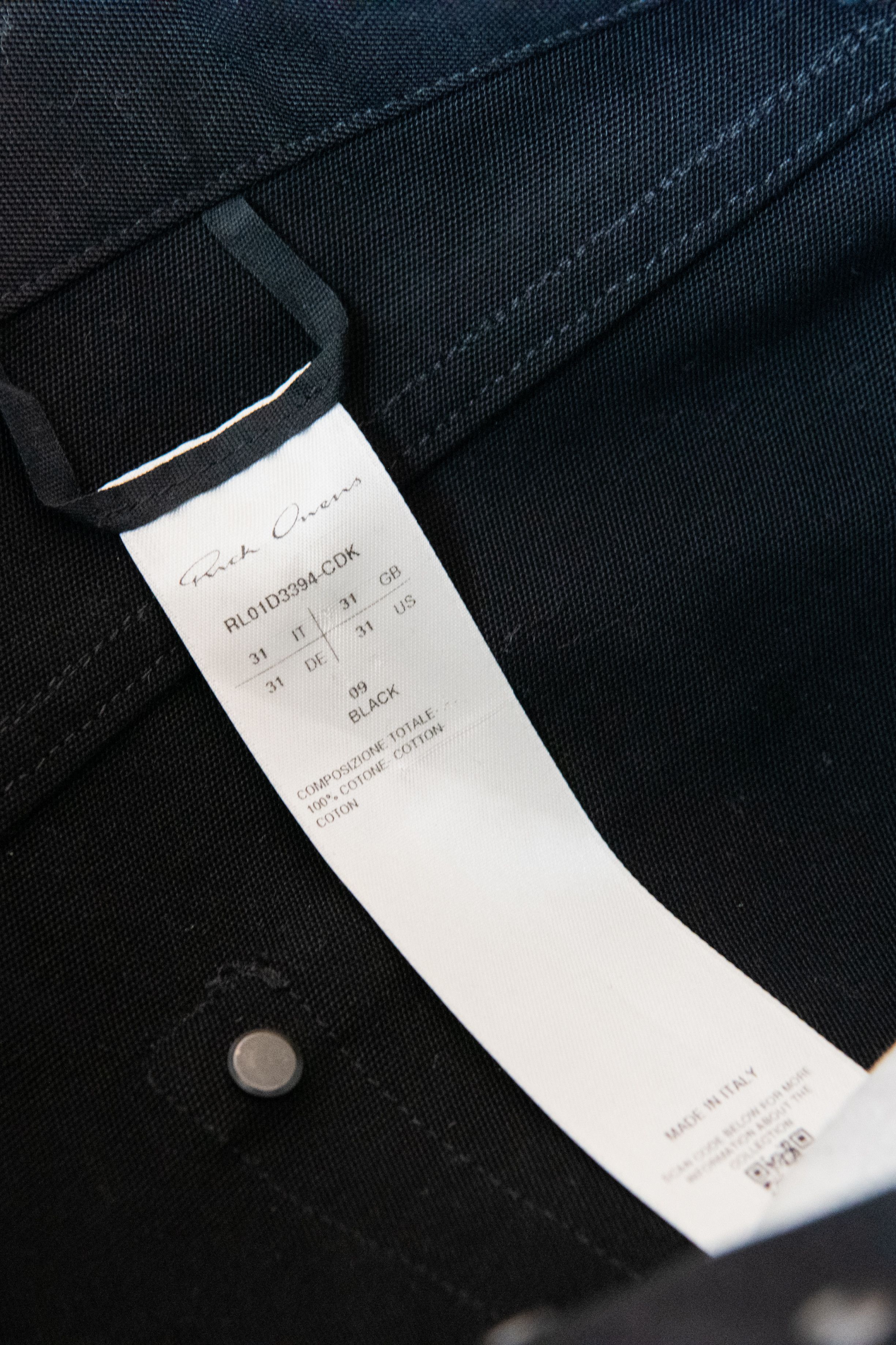 Rick Owens Rick Owens Jim Cut Woven Trousers Size US 31 - 5 Thumbnail