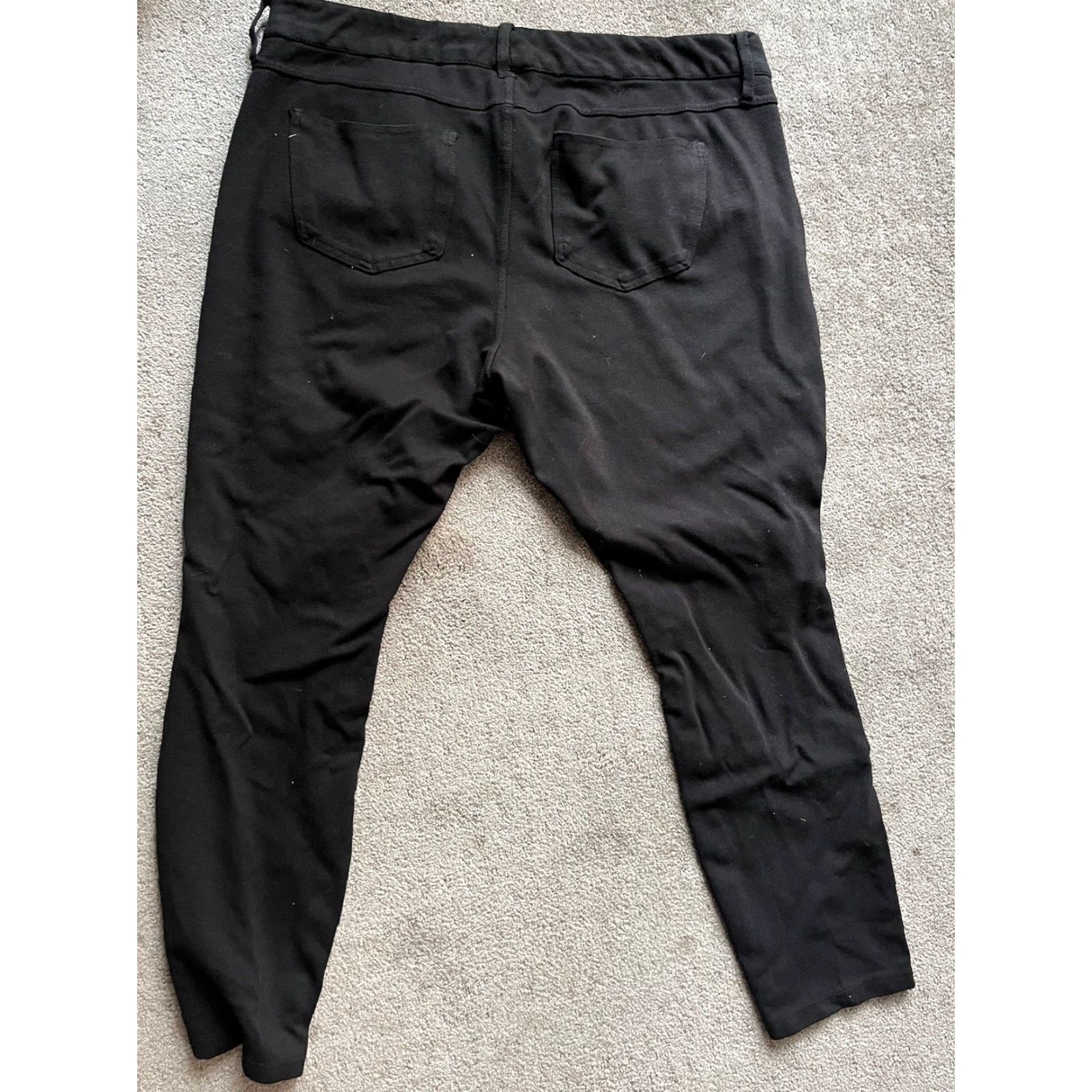 Torrid Vintage Torrid Size 14 Black Skinny Stretch Denim Jeans Womens High Rise 5-Pocket Size 36" / US 14 / IT 50 - 3 Thumbnail