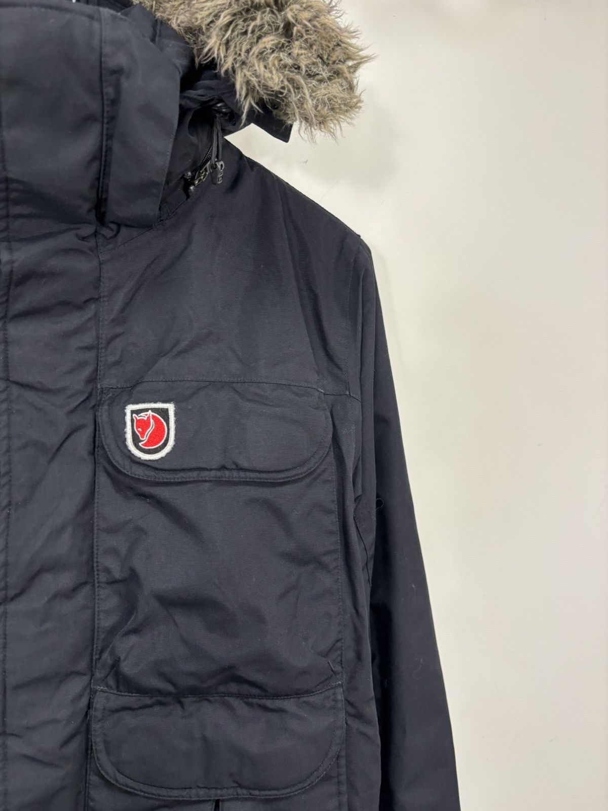 Fjallraven Fjallraven Kodiak Men’s Hydratic Black Hooded Parka Jacket Size US S / EU 44-46 / 1 - 7 Thumbnail