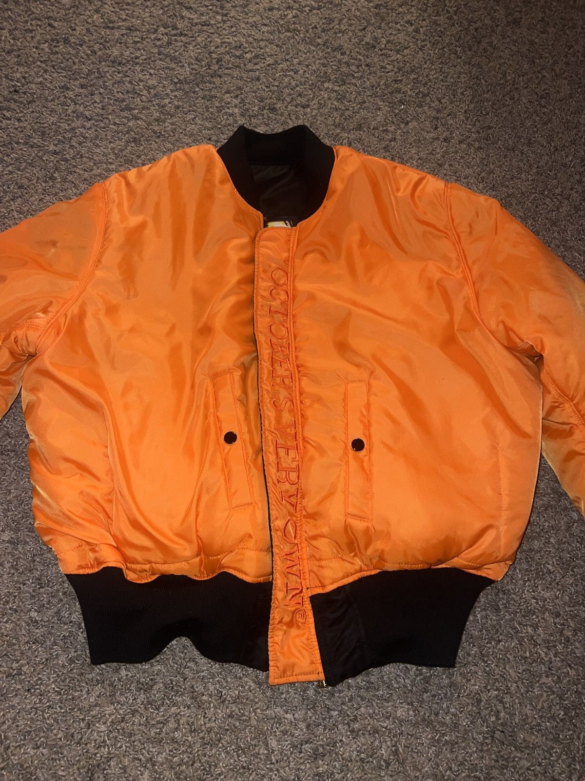 Alpha Industries reversible black ovo hot boys bomber jacket Size US L / EU 52-54 / 3 - 2 Thumbnail