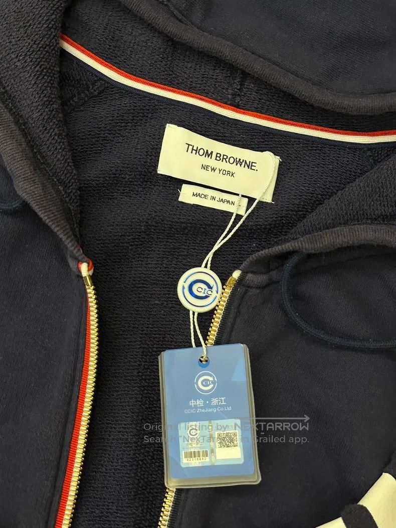 Thom Browne Thom Browne Solid color zippered jacket Size US M / EU 48-50 / 2 - 3 Thumbnail