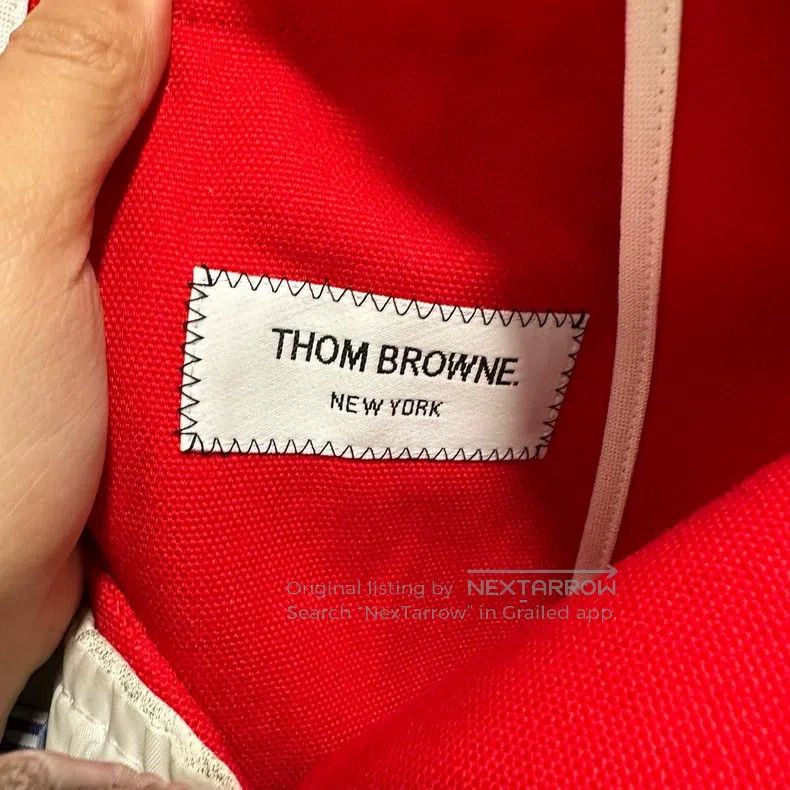 Thom Browne Thom Browne Red striped jacket Size US XL / EU 56 / 4 - 9 Thumbnail