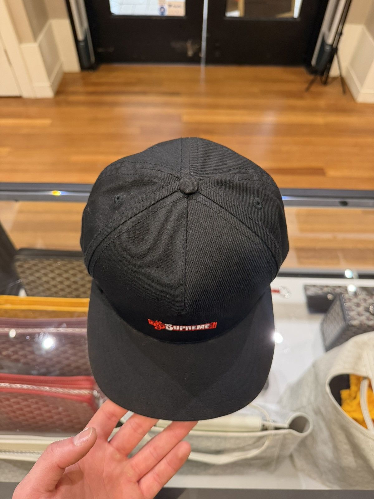 Supreme Supreme Musical Note Snap Back Hat - Black Size ONE SIZE - 5 Thumbnail