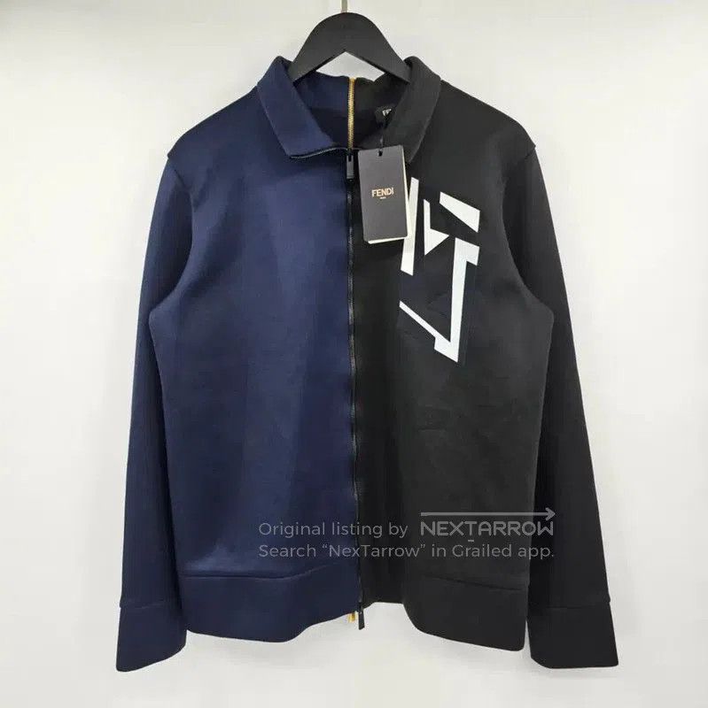 Fendi Colorblock Long Sleeve Men's Jacket .