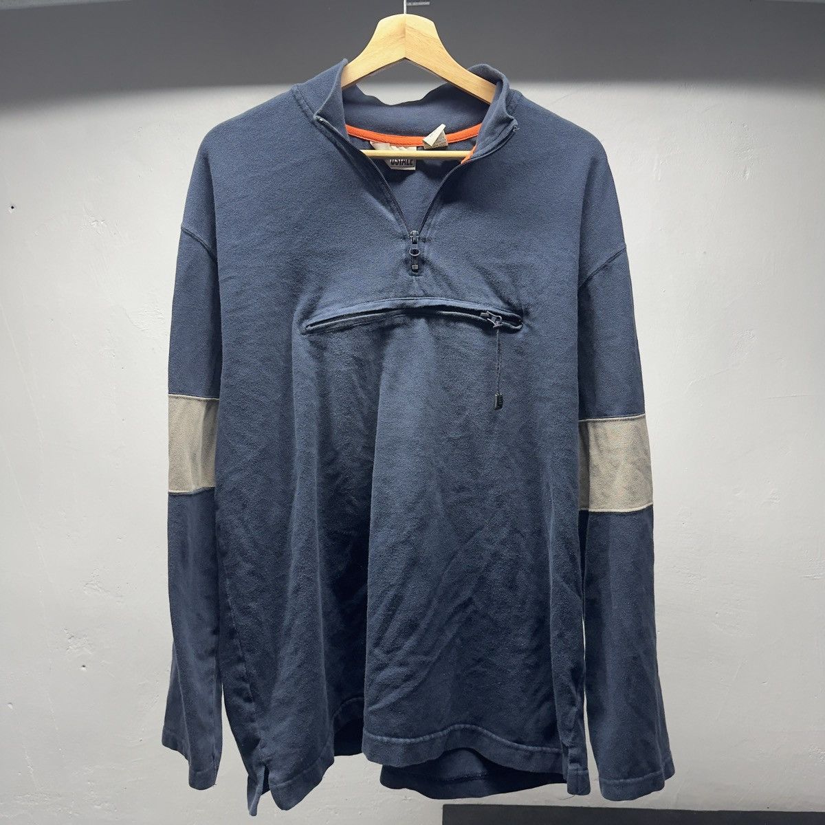 Vintage Vintage Aeropostale Quarter Zip Longsleeve ERD Grunge Faded Size US L / EU 52-54 / 3 - 1 Thumbnail