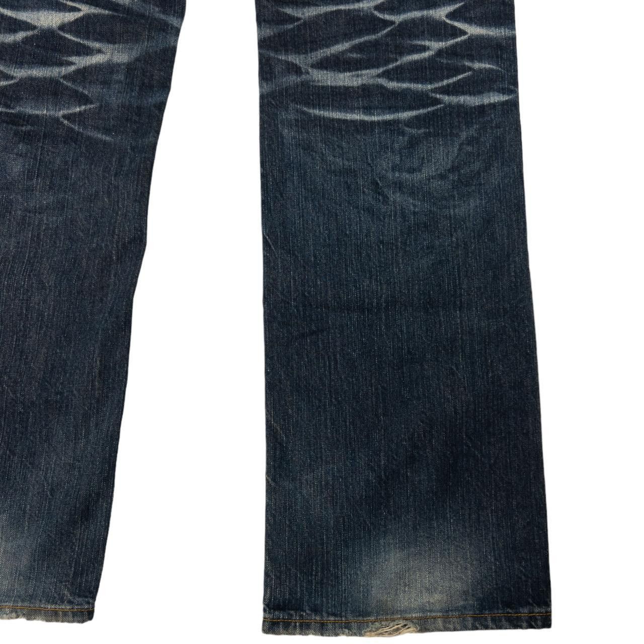 Other Vintage Oniarai Embroidered Monster Japanese Denim Jeans W33 Size US 33 - 7 Thumbnail
