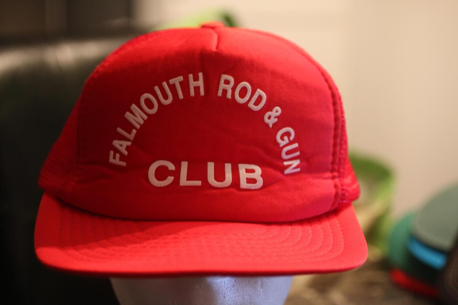 Other Falmouth Rod & Gun Club Red Trucker Hat Snapback Vintage Size ONE SIZE - 1 Thumbnail