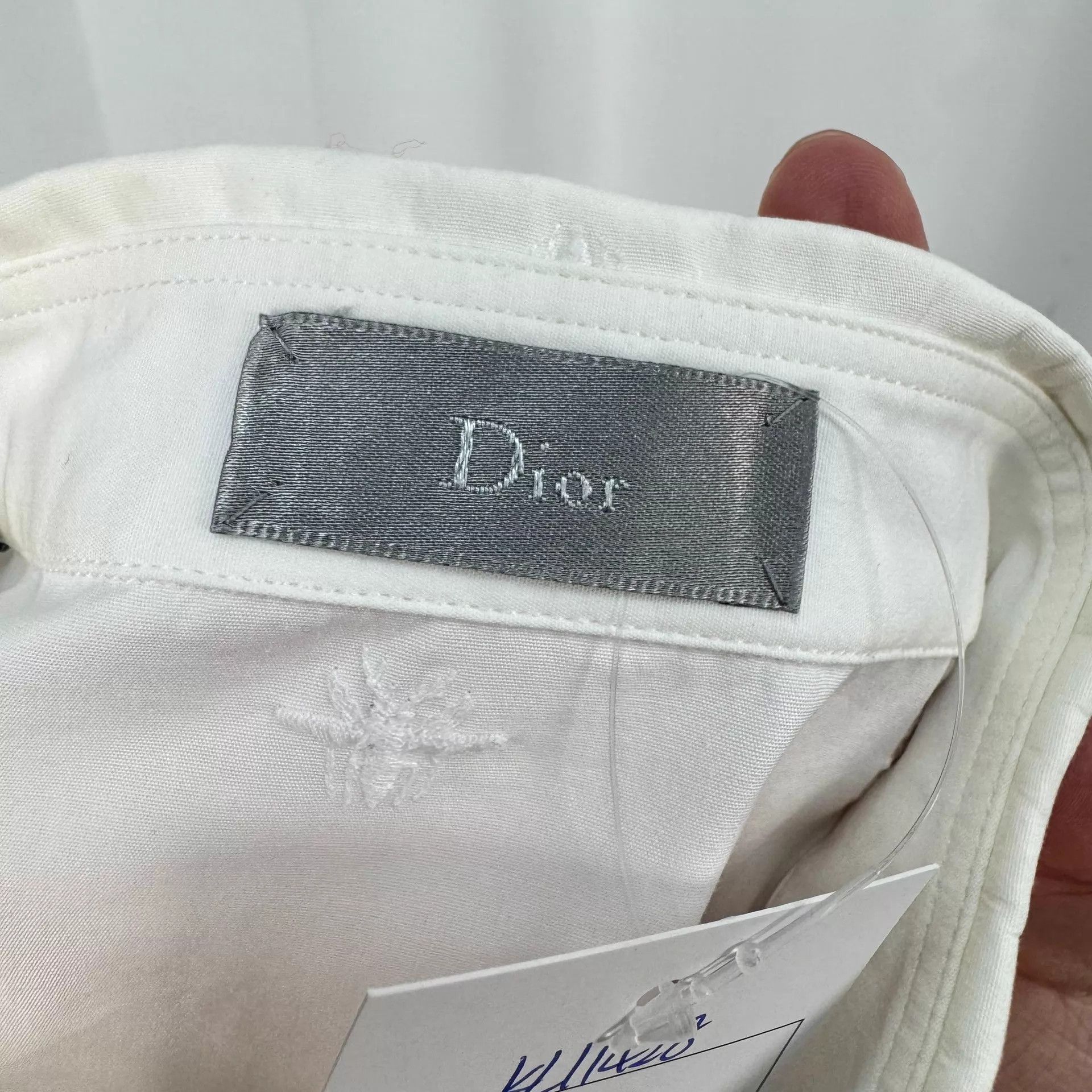 Dior Dior All-Over Embroidered Bee LS Shirt 41 98 New Size US L / EU 52-54 / 3 - 5 Thumbnail