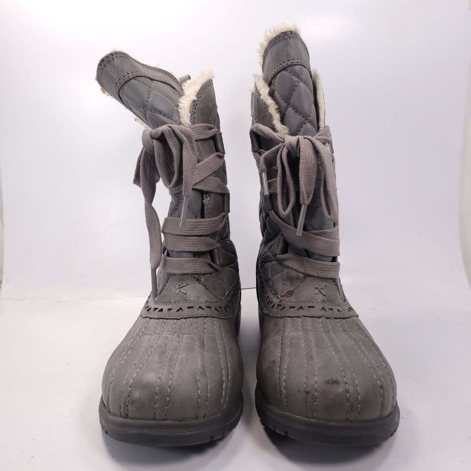 Keds Keds Casual Mid Rise Boot Womens Size 7 WF55849 Gray Black Size US 7 / IT 37 - 2 Thumbnail