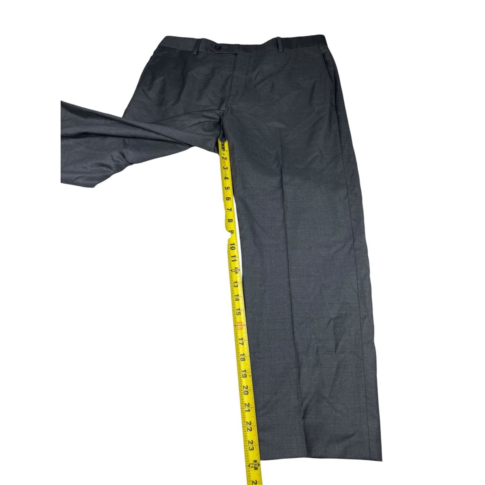 Samuelsohn Samuelsohn Men’s Bennet 100% Wool 2-Button Suit Gray • 42R | Size 42R - 19 Thumbnail