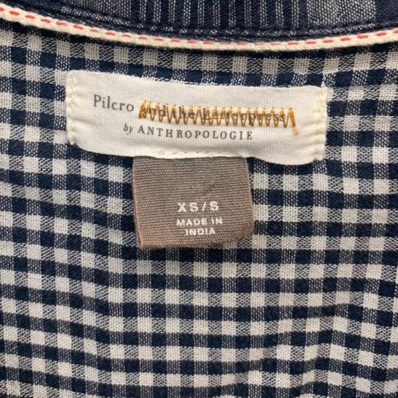 Anthropologie Anthropologie Pilcro Plaid Boyfriend Button Down Shirt SZ S Size S / US 4 / IT 40 - 4 Thumbnail