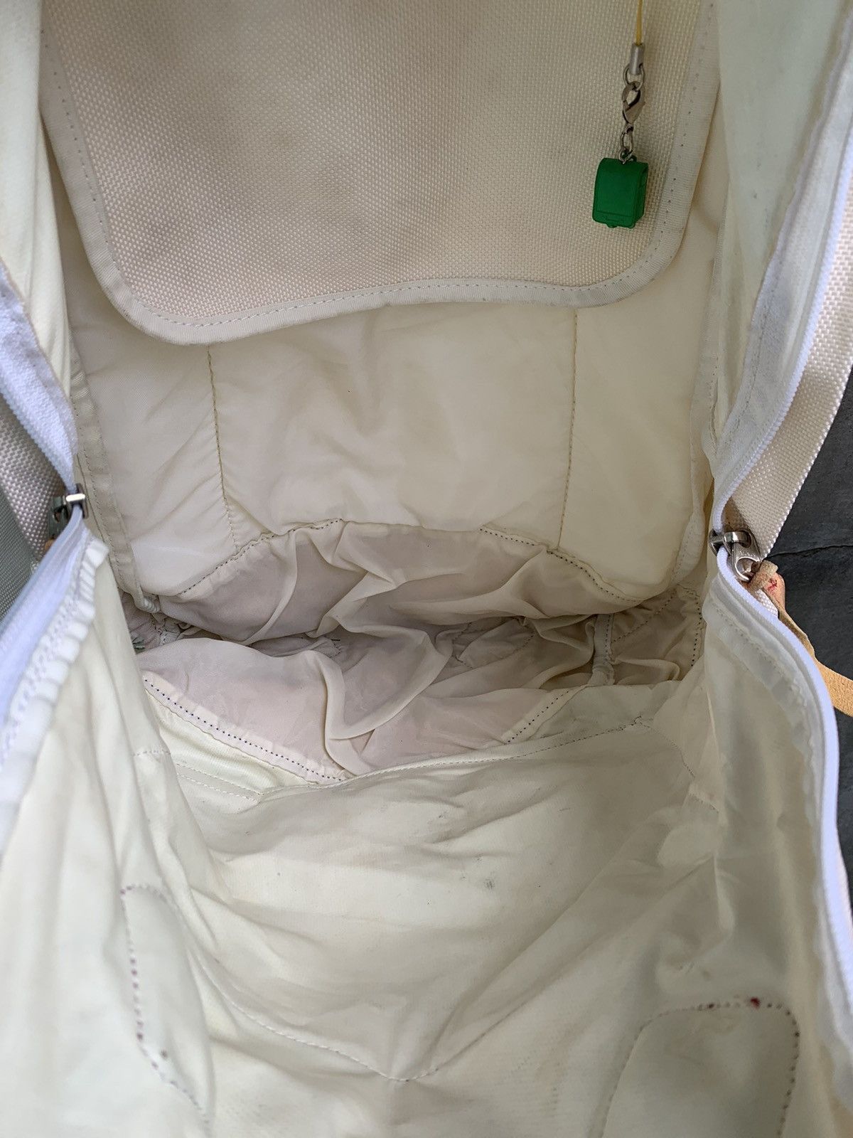 Head Porter Cream Nylon Backpack Size ONE SIZE - 8 Thumbnail