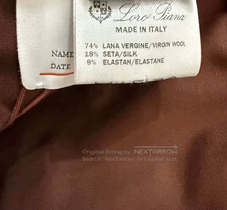Loro Piana Loro Piana The king's gift lightweight leisure pants Size US 34 / EU 50 - 8 Thumbnail