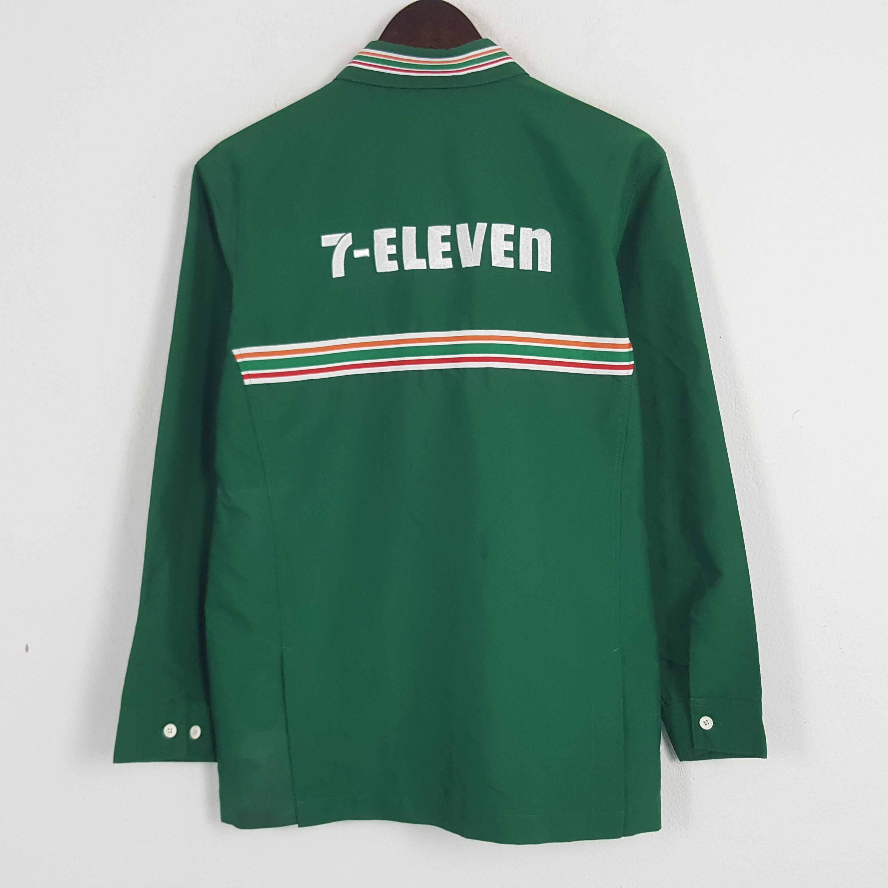 Vintage 7 Eleven Embroidery Logo Worker Japan Jacket