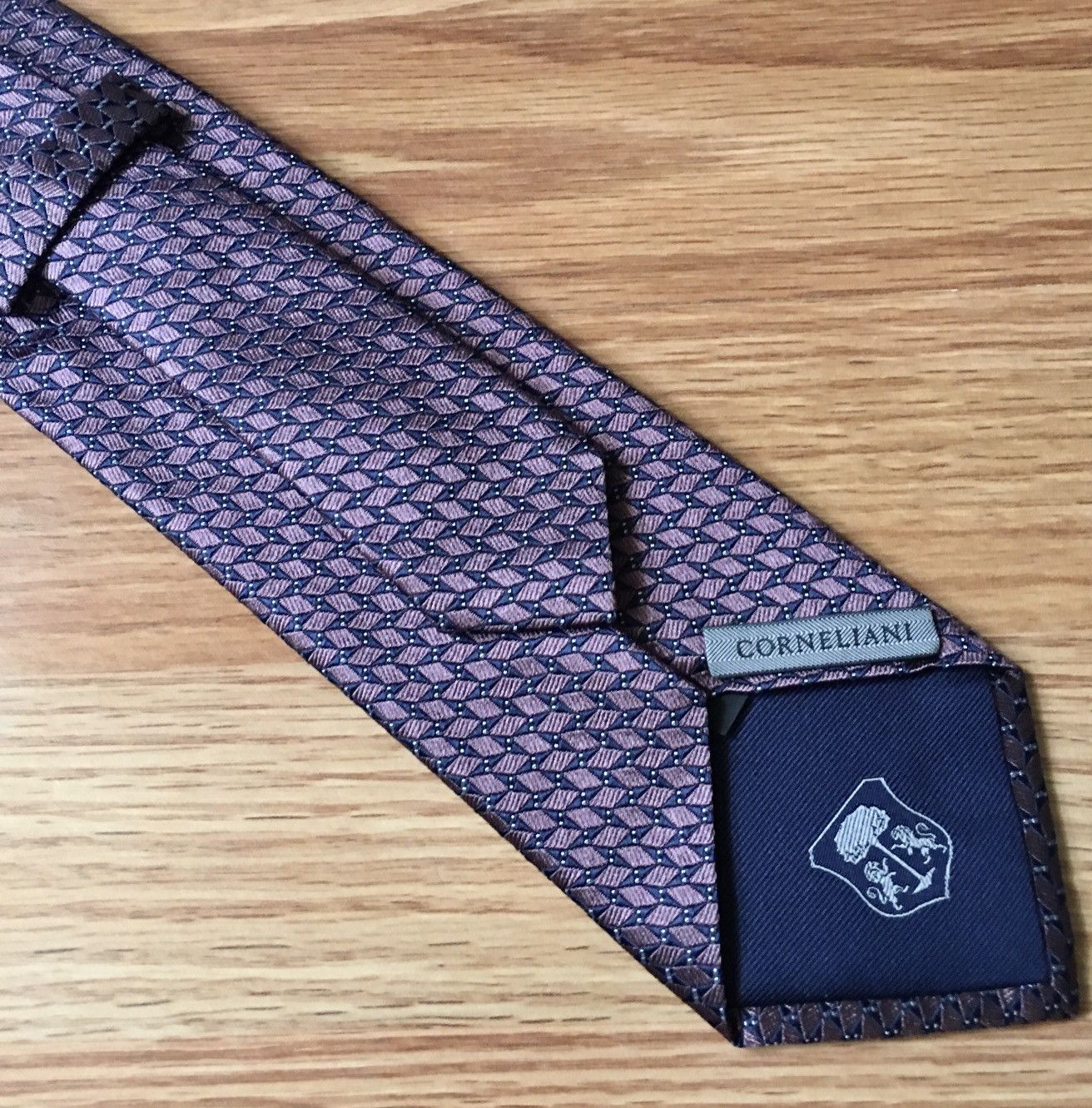Corneliani Corneliani Purple Elegant Silk Mens Neck Tie Size ONE SIZE - 1 Thumbnail