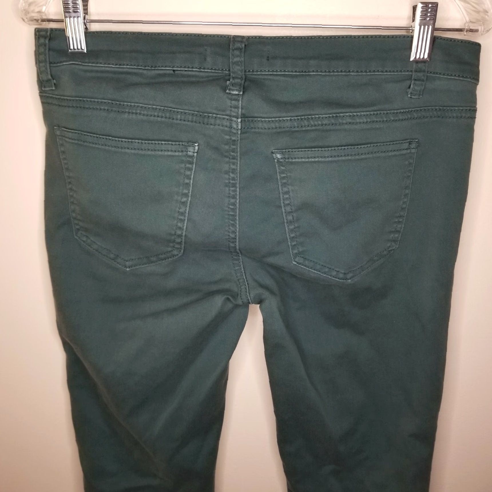 Forever 21 FOREVER 21 Green Skinny Jeans Womens Size 28 Regular Size 28" / US 6 / IT 42 - 5 Thumbnail