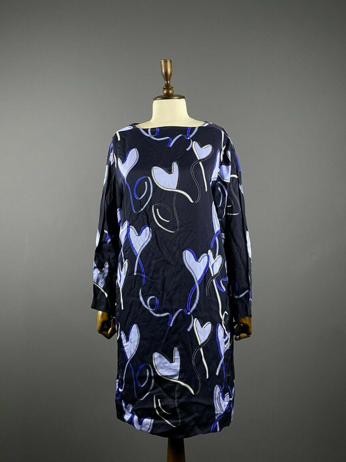 Escada Sport Escada Sport Navy Boat Neck Viscose A-Line Dress Size 38 Size M / US 6-8 / IT 42-44 - 1 Thumbnail