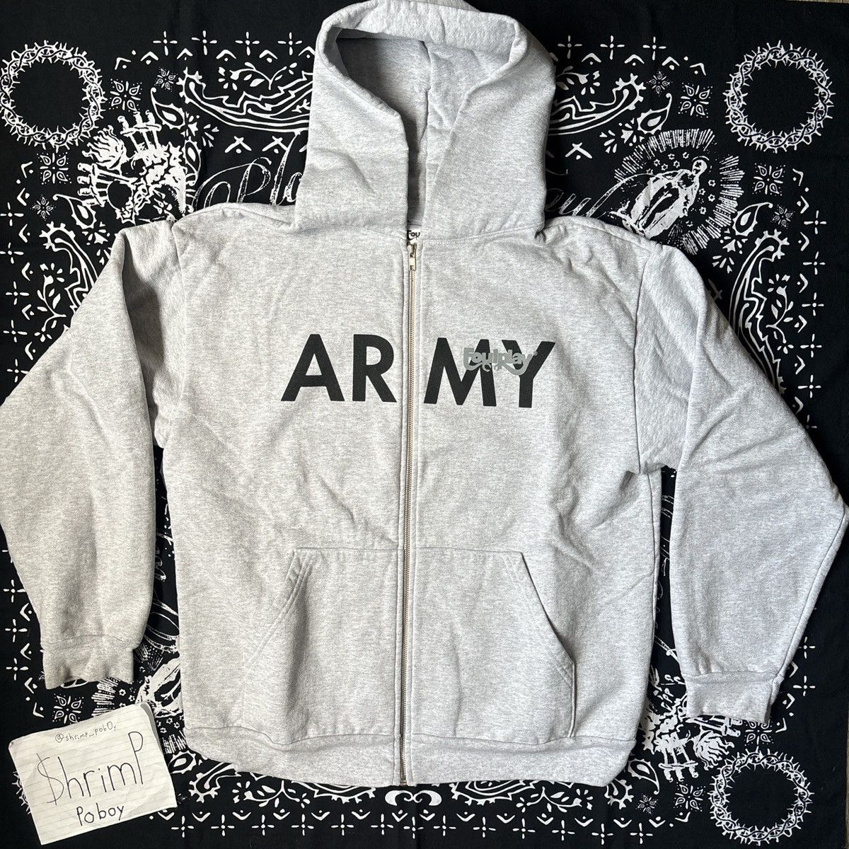 雨宮大晟 voyzboy unify G59 Records $UICIDEBOY$ GREY ARMY FACTION HOODIE | Grailed