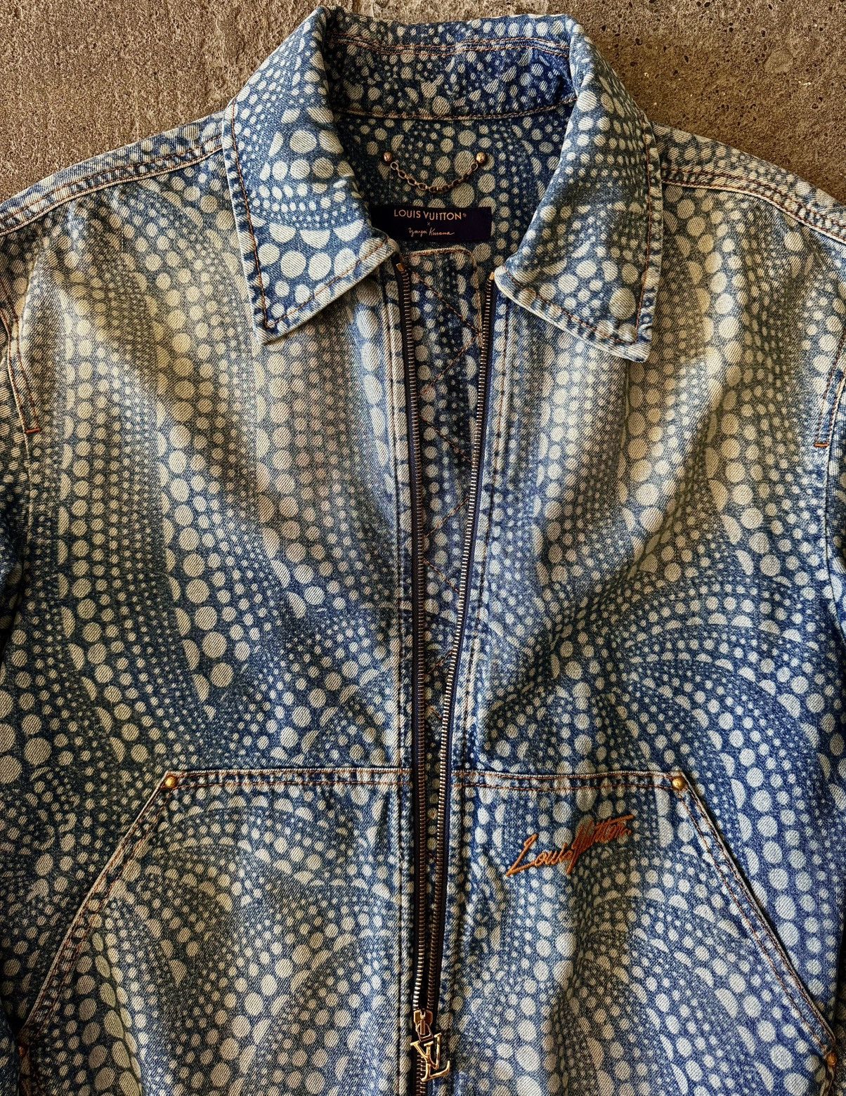 Louis Vuitton × Yayoi Kusama Louis Vuitton - Yayoi Kusama - Pumpkin - Denim Jacket Size US M / EU 48-50 / 2 - 14 Thumbnail
