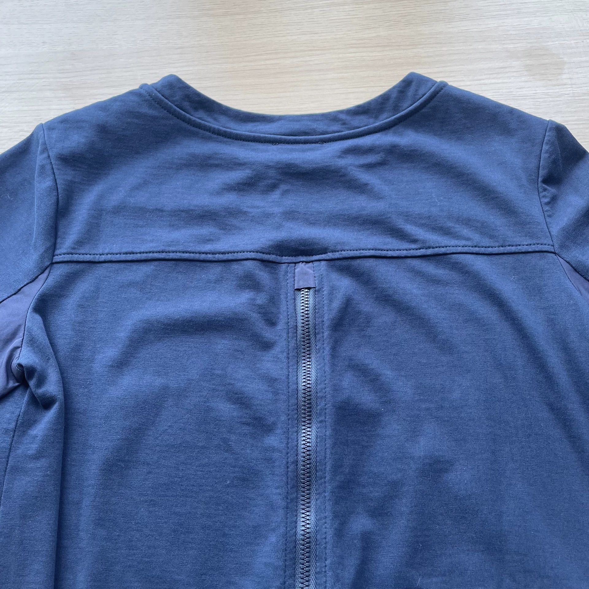 Moncler Moncler Embroidered Logo Colorblock Dress Navy XS 99 New Size XS / US 0-2 / IT 36-38 - 5 Thumbnail