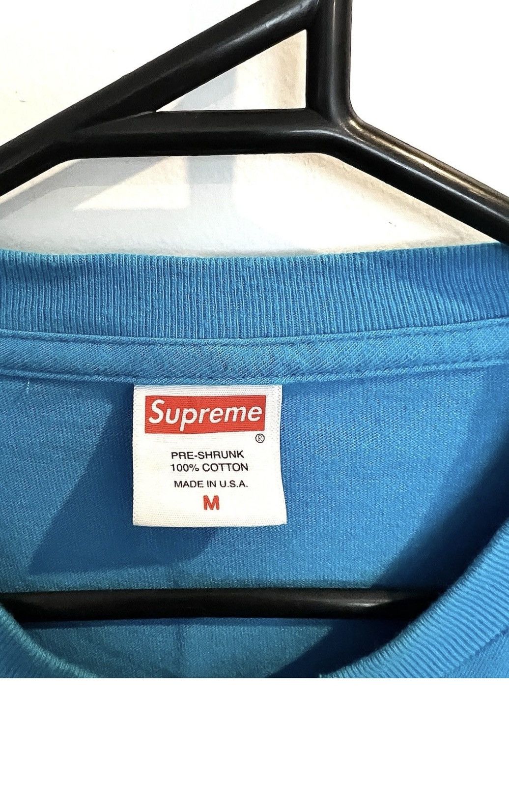 Supreme SUPREME Liquid Metal Logo Tee Size US M / EU 48-50 / 2 - 3 Thumbnail